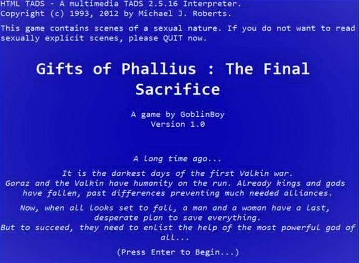 Gift Of Phallus 2: The Key To Eternity