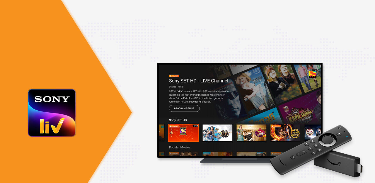 Activate Sony LIV on Amazon Fire TV Stick
